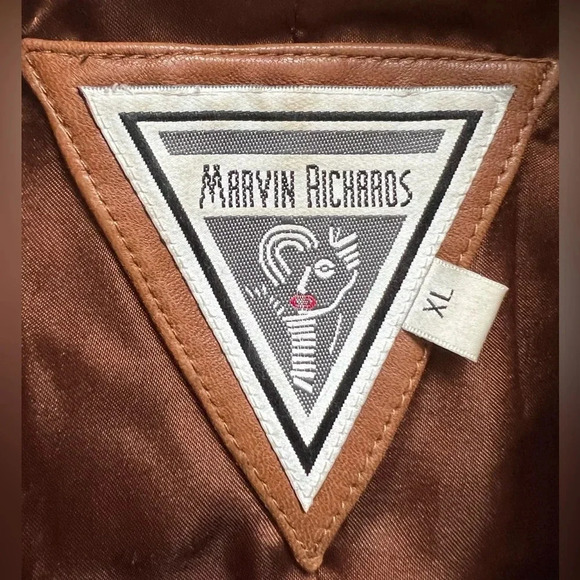 MARVIN RICHARDS | women’s leather & rabbit fur jacket. Size: XL - Picture 6 of 16